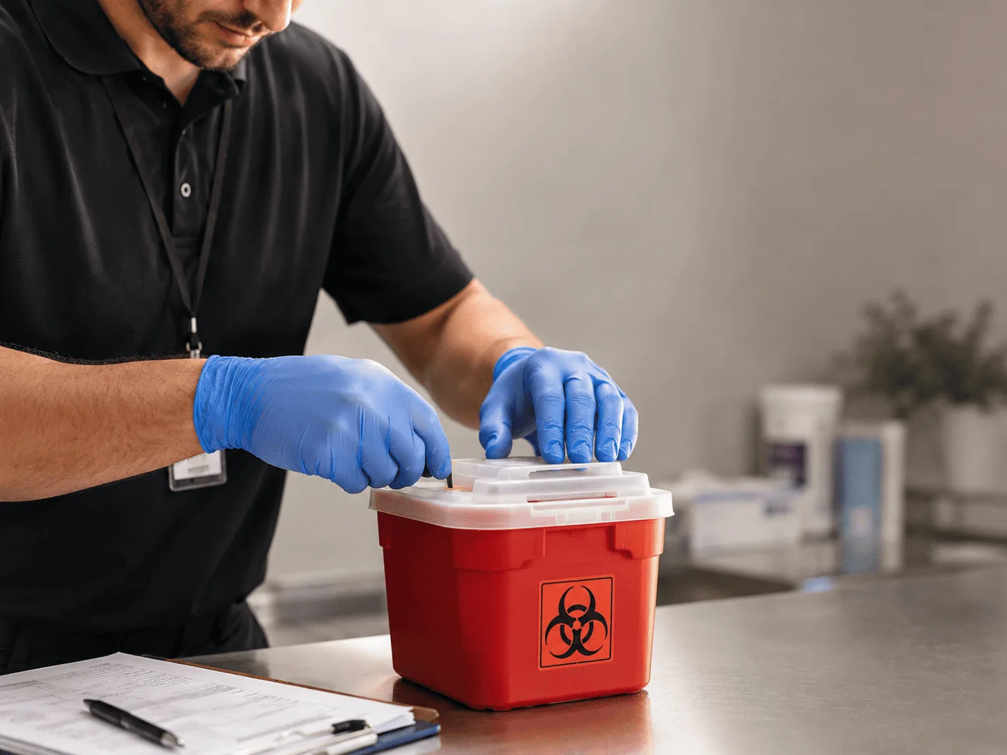 Why choose Sharps Waste Disposal in Hannaford, ND